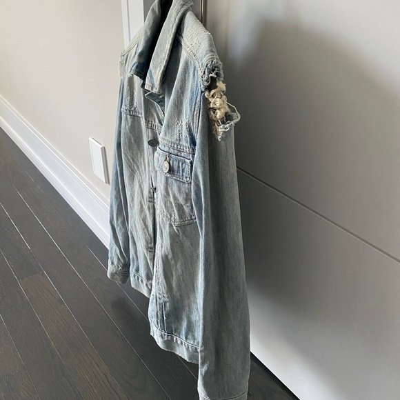 AllSaints Jean Jacket (light blue) - Picture 3 of 5